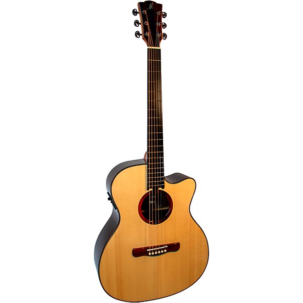 Merida R1CS Imperial Series Grand Auditorium Acoustic-Electric Guitar Natural