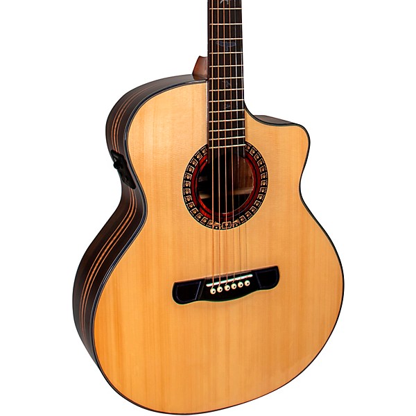 Merida E1CS Imperial Series Grand Concert Acoustic-Electric Guitar Natural