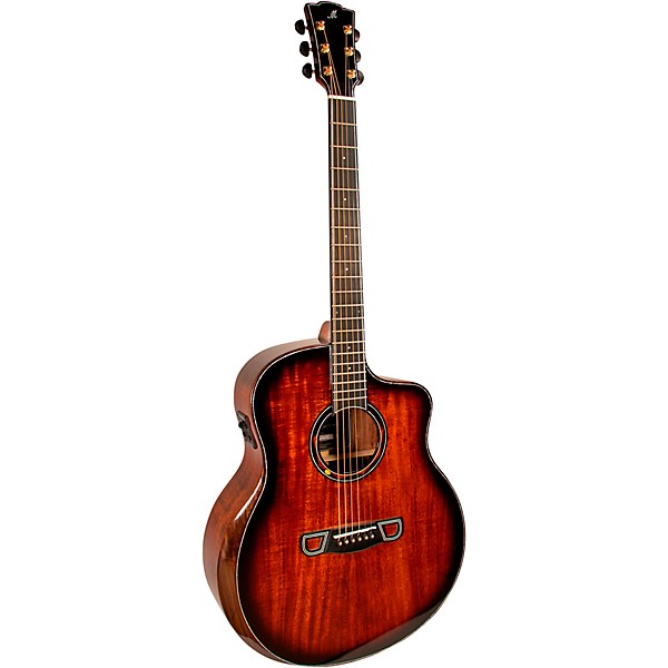 Merida Scar Beyond Series Jumbo Acoustic-Electric Guitar Vintage Sunburst