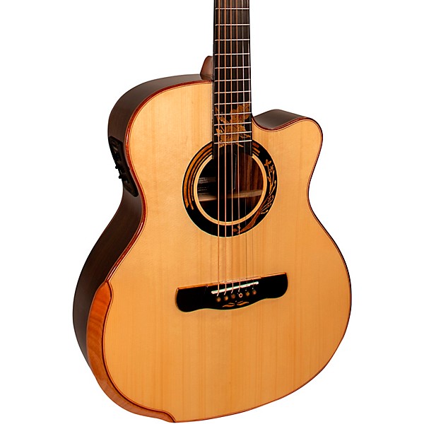 Merida Spring Four Seasons Series Grand Auditorium Acoustic-Electric Guitar Natural