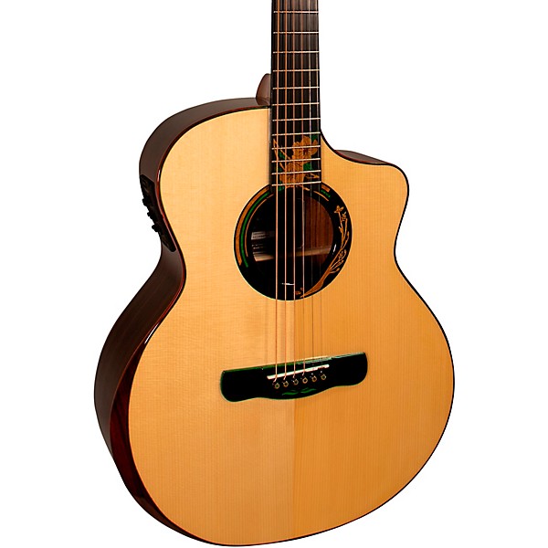 Merida Summer Four Seasons Series Grand Concert Acoustic-Electric Guitar Natural