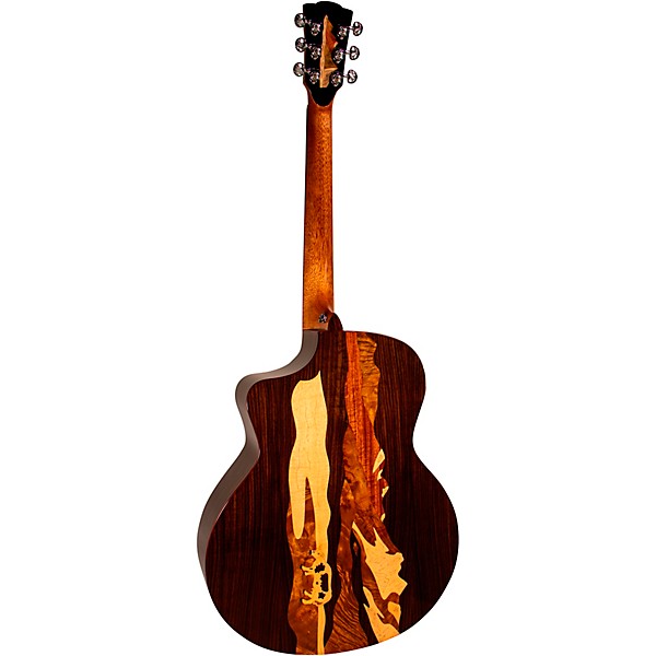 Merida Summer Four Seasons Series Grand Concert Acoustic-Electric Guitar Natural