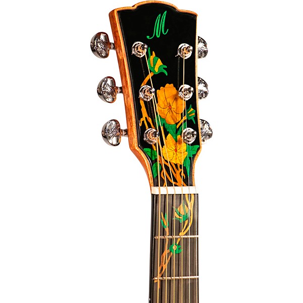 Merida Summer Four Seasons Series Grand Concert Acoustic-Electric Guitar Natural