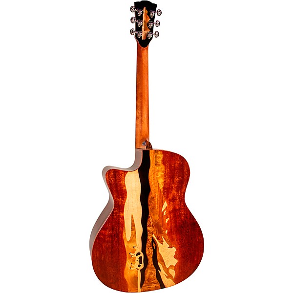 Merida Autumn Four Seasons Series Grand Auditorium Acoustic-Electric Guitar Natural