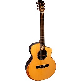 Merida Winter Four Seasons Series Grand Concert Acoustic-Electric Guitar Natural