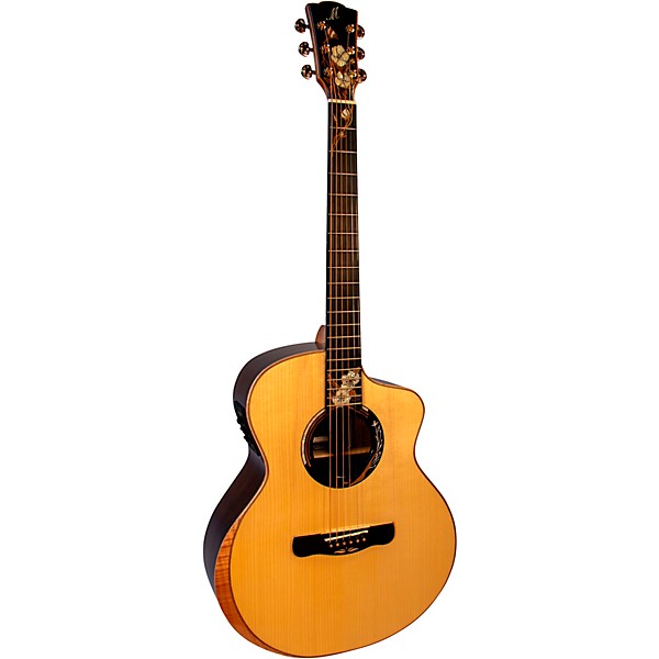 Merida Winter Four Seasons Series Grand Concert Acoustic-Electric Guitar Natural