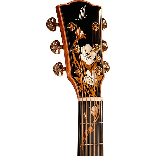 Merida Winter Four Seasons Series Grand Concert Acoustic-Electric Guitar Natural