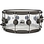 DW Collector's Series Acrylic Snare Drum with Black Nickel Hardware 14 x 6.5 in. Clear thumbnail