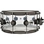 DW Collector's Series Acrylic Snare Drum with Black Nickel Hardware 14 x 6.5 in. Clear