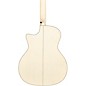 D'Angelico Premier Gramercy Grand Auditorium Acoustic-Electric Guitar Gloss White Wash