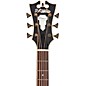 D'Angelico Premier Gramercy Grand Auditorium Acoustic-Electric Guitar Gloss White Wash