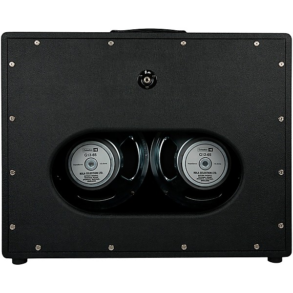 Suhr Hedgehog 2x12 Speaker Cabinet with Celestion G12-65H Speakers Black