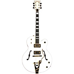 Gretsch G8424T Billy Duffy Signature Falcon LTD Hollow Body with Bigsby Electric Guitar Vintage White