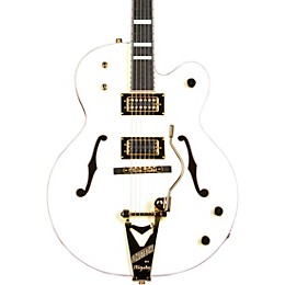 Gretsch G8424T Billy Duffy Signature Falcon LTD Hollow Body with Bigsby Electric Guitar Vintage White