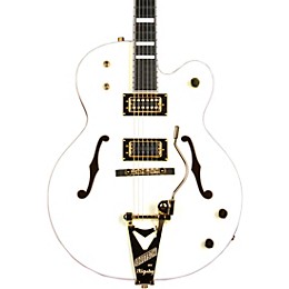 Gretsch G8424T Billy Duffy Signature Falcon LTD Hollow Body with Bigsby Electric Guitar Vintage White