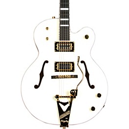 Gretsch G8424T Billy Duffy Signature Falcon LTD Hollow Body with Bigsby Electric Guitar Vintage White