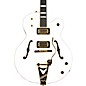 Gretsch G8424T Billy Duffy Signature Falcon LTD Hollow Body with Bigsby Electric Guitar Vintage White thumbnail