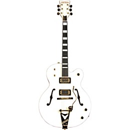 Gretsch G8424T Billy Duffy Signature Falcon LTD Hollow Body with Bigsby Electric Guitar Vintage White