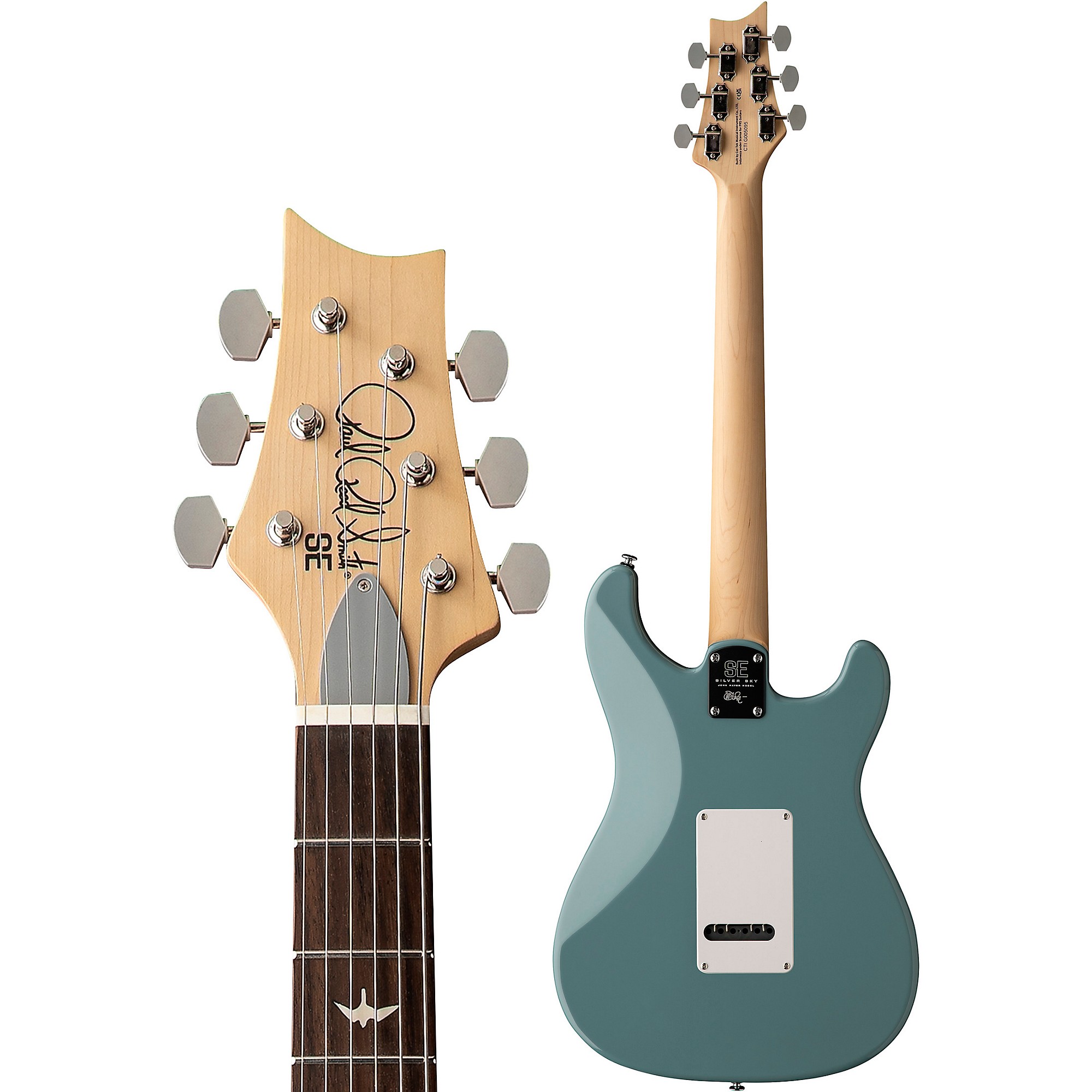 PRS SE Silver Sky Left-Handed Electric Guitar Stone Blue | Guitar