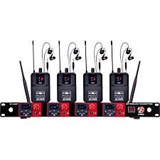 Xvive U4 In-Ear Wireless Monitor System With Transmitter and