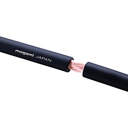 Mogami WG253400656 Bulk Quad Mic Cable Black (Sold Per Foot) 50 ft. Black