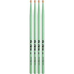 Vic Firth American Classic Seafoam Green Drum Sticks 2-Pack 5A Wood