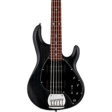 Sterling by Music Man StingRay 5 RAY5 HH Bass Stealth Black