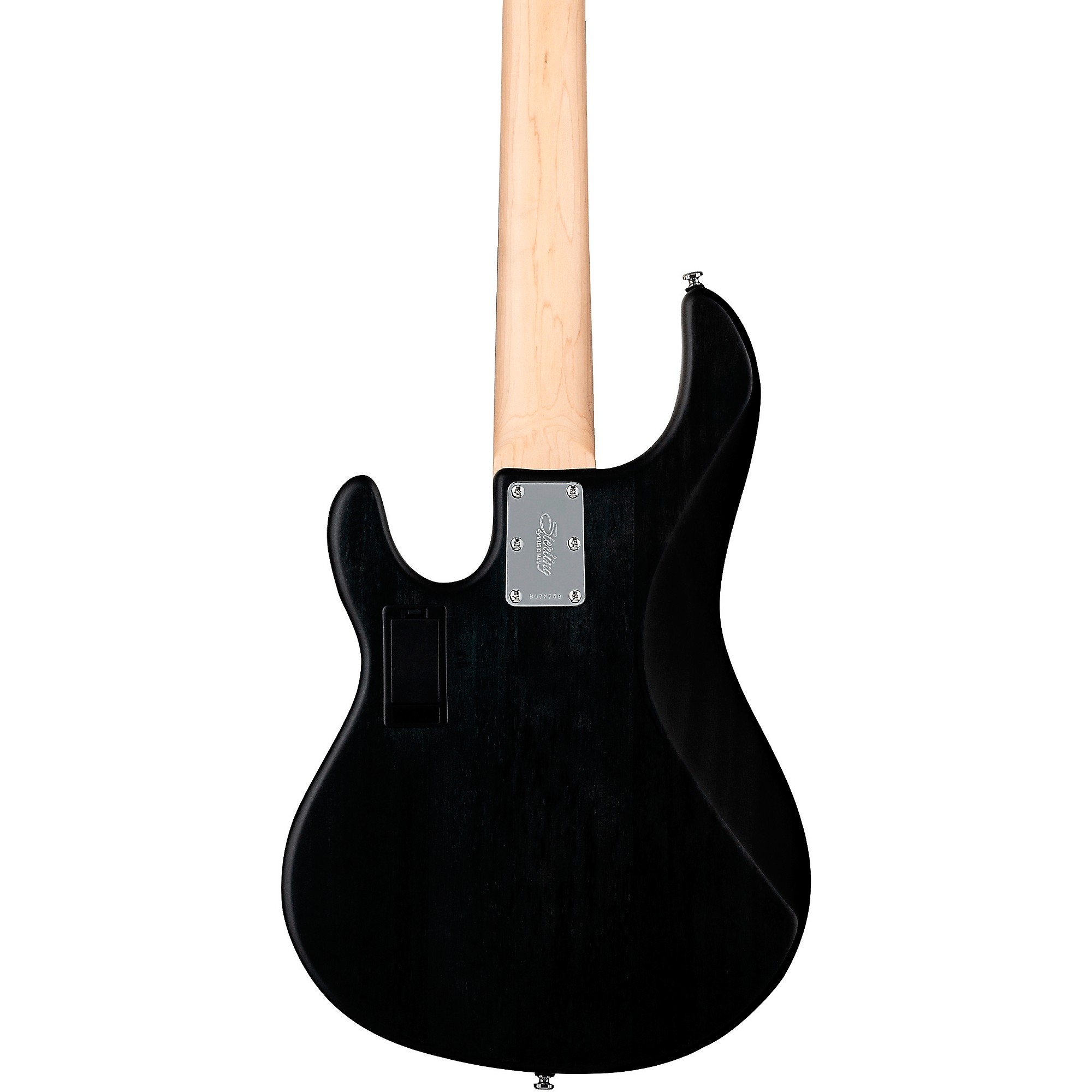 Open Box Sterling by Music Man Trans Black Satin Open Box Sterling by Music Man Trans Black Satin