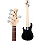 Sterling by Music Man StingRay Ray5HH Limited-Edition 5-String Bass Guitar Trans Black Satin