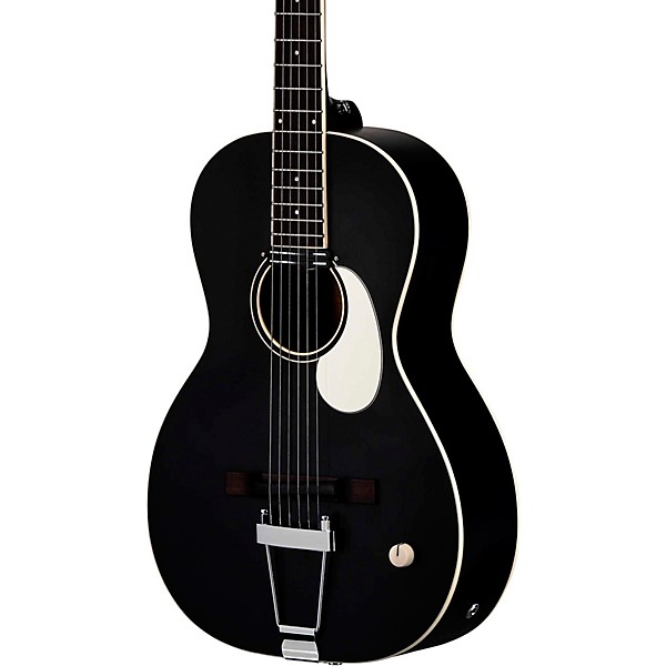 Orangewood Juniper Parlor Acoustic-Electric Guitar Black