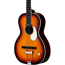 Orangewood Juniper Rubber Bridge Parlor A... Orangewood Juniper Rubber Bridge Parlor Acoustic-Electric Guitar 3-Tone Sunburst