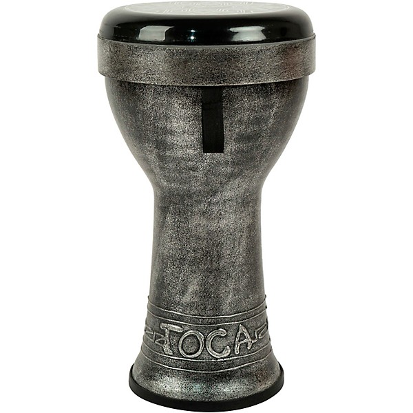 Toca Sympatico Jamal Signature Doumbek 9.5 in. Antique Silver