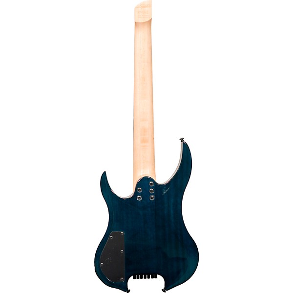 Legator Ghost 7 string Super Shred Series Electric Guitar Blue Burl