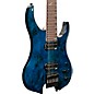 Legator Ghost 7 string Super Shred Series Electric Guitar Blue Burl