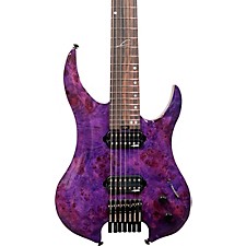 Legator N7FP Ninja Performance 7-String Electric Guitar Iris