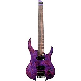 Legator Ghost 7 string Super Shred Series Electric Guitar Magenta Burl