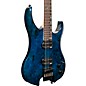 Legator Ghost 6 string Super Shred Series Electric Guitar Blue Burl