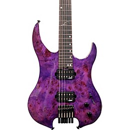 Legator Ghost 6 string Super Shred Series Electric Guitar Magenta Burl