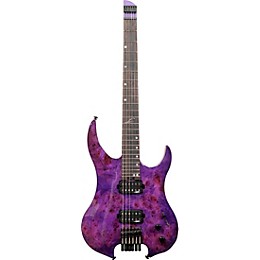 Legator Ghost 6 string Super Shred Series Electric Guitar Magenta Burl