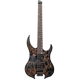 Legator Ghost 6 string Super Shred Series Electric Guitar Black Burl