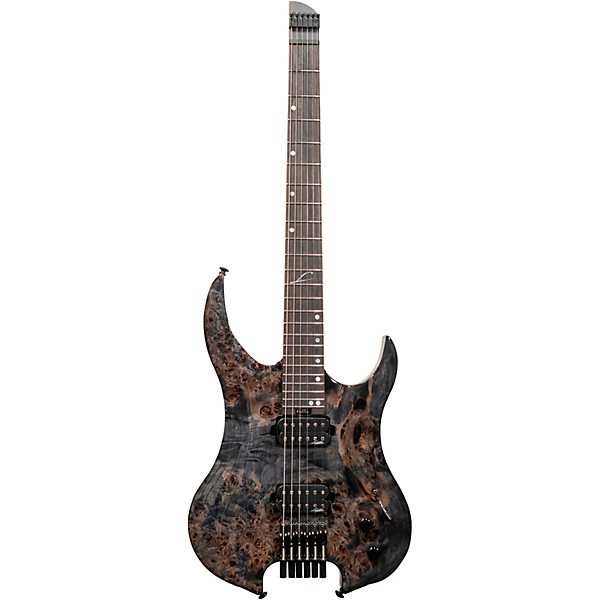 Legator Ghost 6 string Super Shred Series Electric Guitar Black Burl