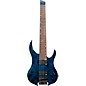 Legator Ghost 8 string Super Shred Series Electric Guitar Blue Burl