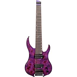 Legator Ghost 8 string Super Shred Series Electric Guitar Magenta Burl