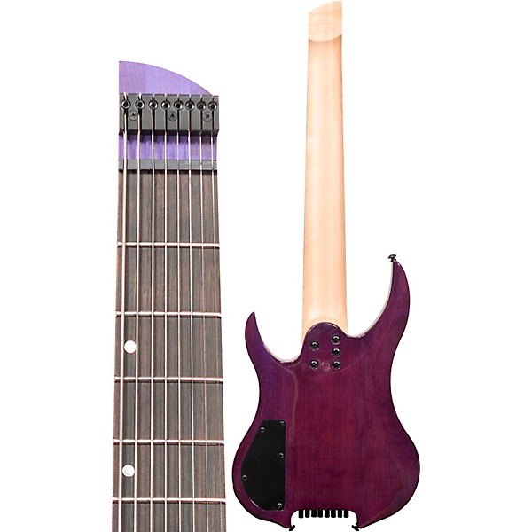 Legator Ghost 8 string Super Shred Series Electric Guitar Magenta Burl