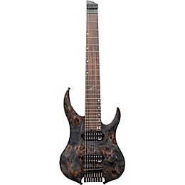 Legator Ghost 8 string Super Shred Series Electric Guitar Black Burl