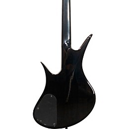 Legator Helio 4 string Bass Super Shred Series Electric Guitar Black Burl