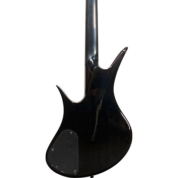 Legator Helio 4 string Bass Super Shred Series Electric Guitar Black Burl