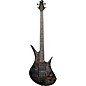 Legator Helio 4 string Bass Super Shred Series Electric Guitar Black Burl