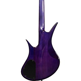 Legator Helio 4 string Bass Super Shred Series Electric Guitar Magenta Burl