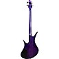 Legator Helio 4 string Bass Super Shred Series Electric Guitar Magenta Burl